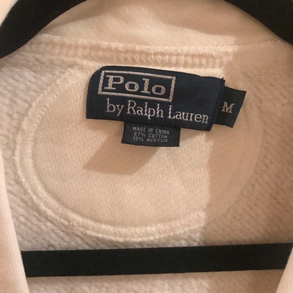 Soft, cream Polo Cardigan! Worn only once- smh! - Picture 2 of 7